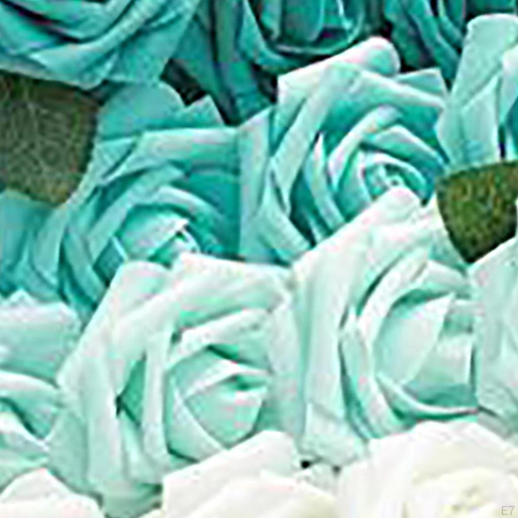 25Pcs Foam Rose Bulk with Wedding Bouquets Centerpieces Bridal Shower Party Home DIY Artificial