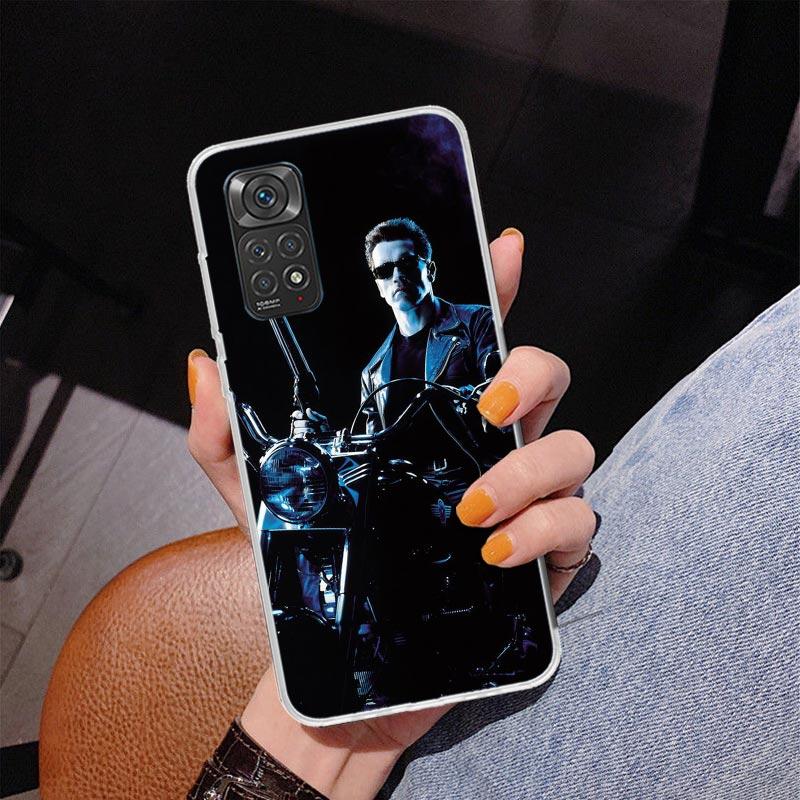 Arnold Schwarzenegger Terminator Phone Case For Xiaomi Redmi Note 15 14 13 12S 12 11 Pro Plus 14S 11S 11E 10 10S 11T 5G Personal