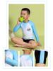 New Boys' Toddler Colorblock Long Sleeve Shorty Swimsuit