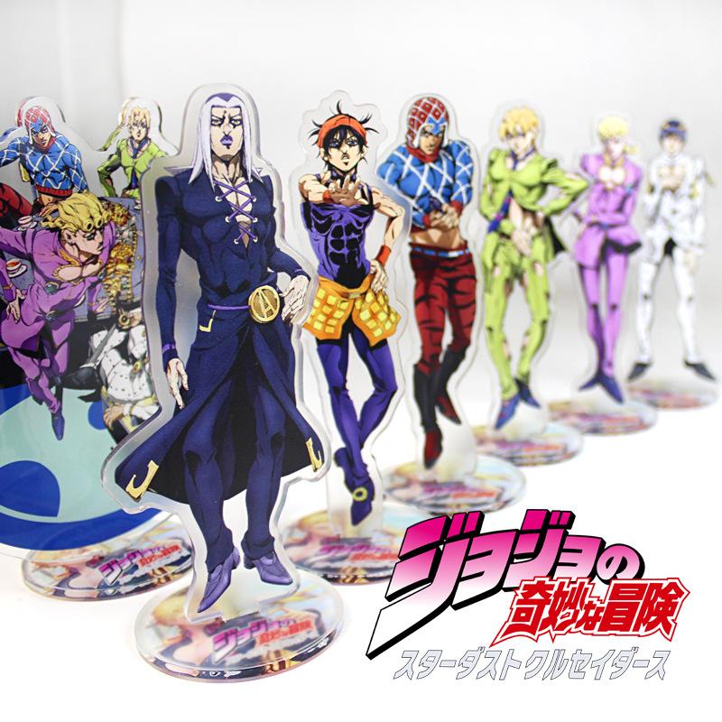 JOJO s Bizarre Adventure Golden Wind Anime Acrylic Standee Character Display Figurine Dropshipping Anime Merchandise