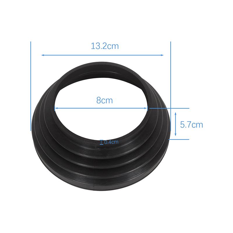 For BMW K100 K75 K100RS Cafe Racer Accessories Motorcycle Rubber Drive Shaft Boot