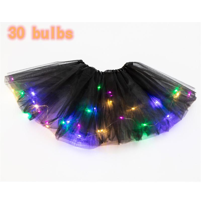 

Модное платье-пачка, костюм принцессы с блестками, юбки со светодиодной подсветкой, сетчатый танцевальный балет, подарок мышьяковый