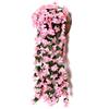 Wedding Simulation Vine Artificial Flower Silk Violet Rattan Garden Wall Hanging Plant