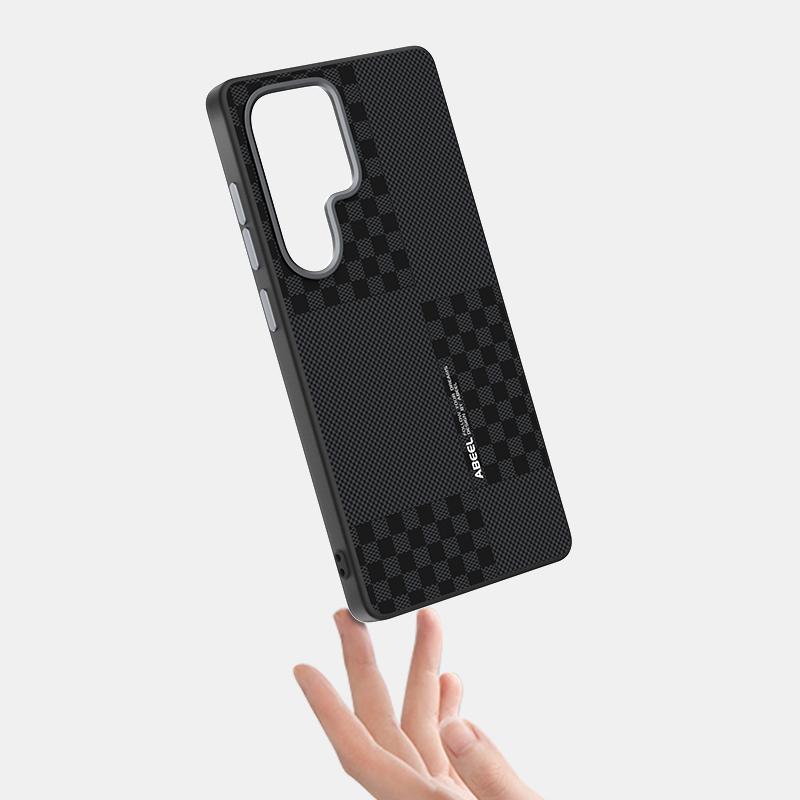 Magsafe Magnetic Wireless Charging Shockproof Phone Case For Samsung S25 Ultra Edge S24 Ultra Plus FE Hard PC+Soft TPU Back Case