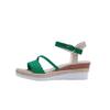 Roman Sandals Women Summer Thick Sole Pu Strap Buckle For Casual Beach Wear