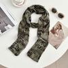 Scarf men's and women's new high-end sense casual versatile trend retro old hole scarf hip-hop style scarf scarf