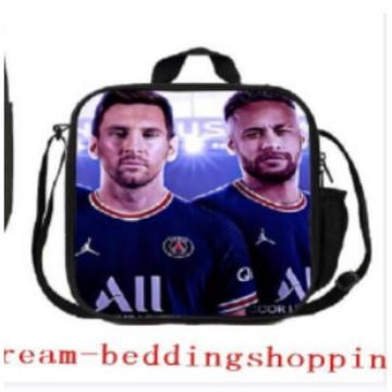 Sonic Lunch Bag Student Picnic Bag Oxford Cloth Cartoon Printed Portable Lunch Box Bag