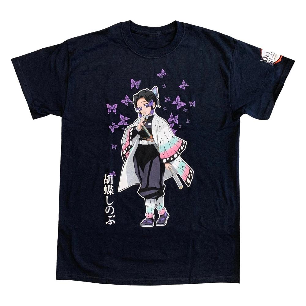 

Demon Slayer Butterfly Ninja Mens Tshirt SpringSummer New Product Unisex Casual Fashion Tshirt S
