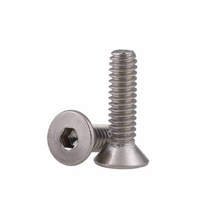 BSW Senkkopfschrauben mit Innensechskant, Sechskantschrauben nach britischem Standard, 1/4"-20, 5/16"-18, 3/8"-16, Edelstahl 304 A2