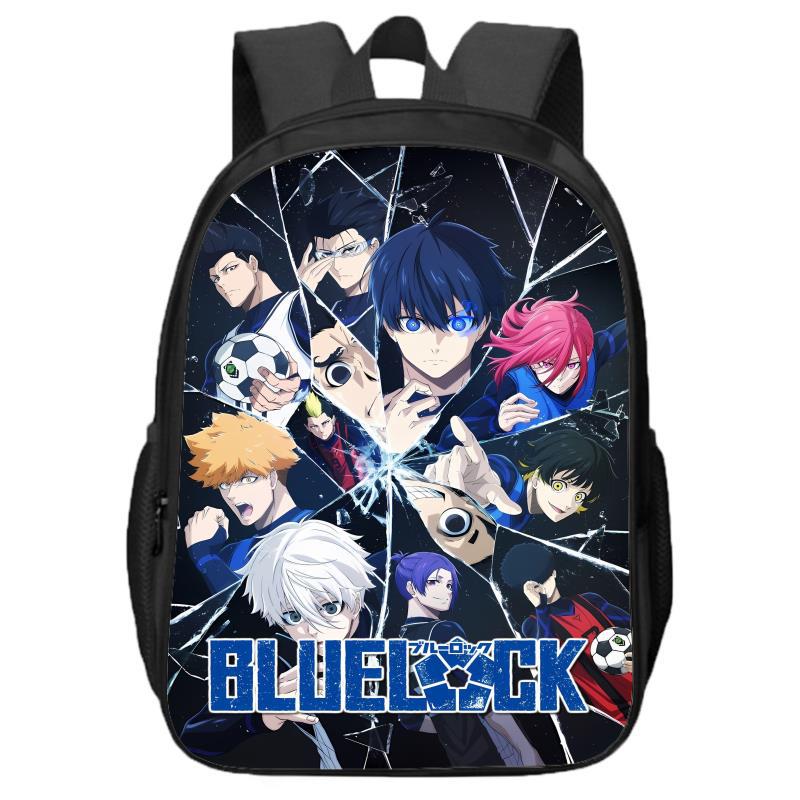 Blauer Gefängnis-Doppellagiger Rucksack für Jungen und Mädchen für Grund- und Sekundarschüler