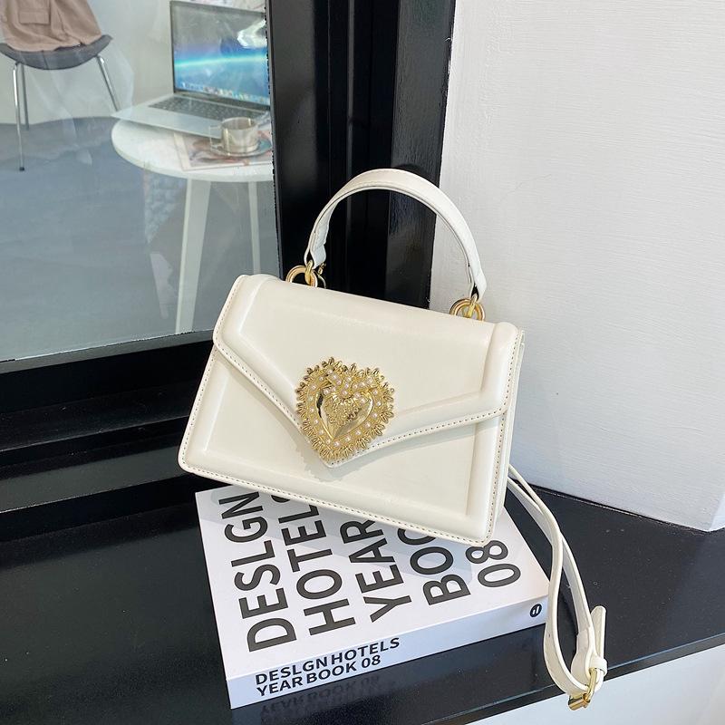 Geantă de mână chic versatilă de culoare uni pentru femei - Geantă crossbody și de umăr la modă pentru naveta zilnică