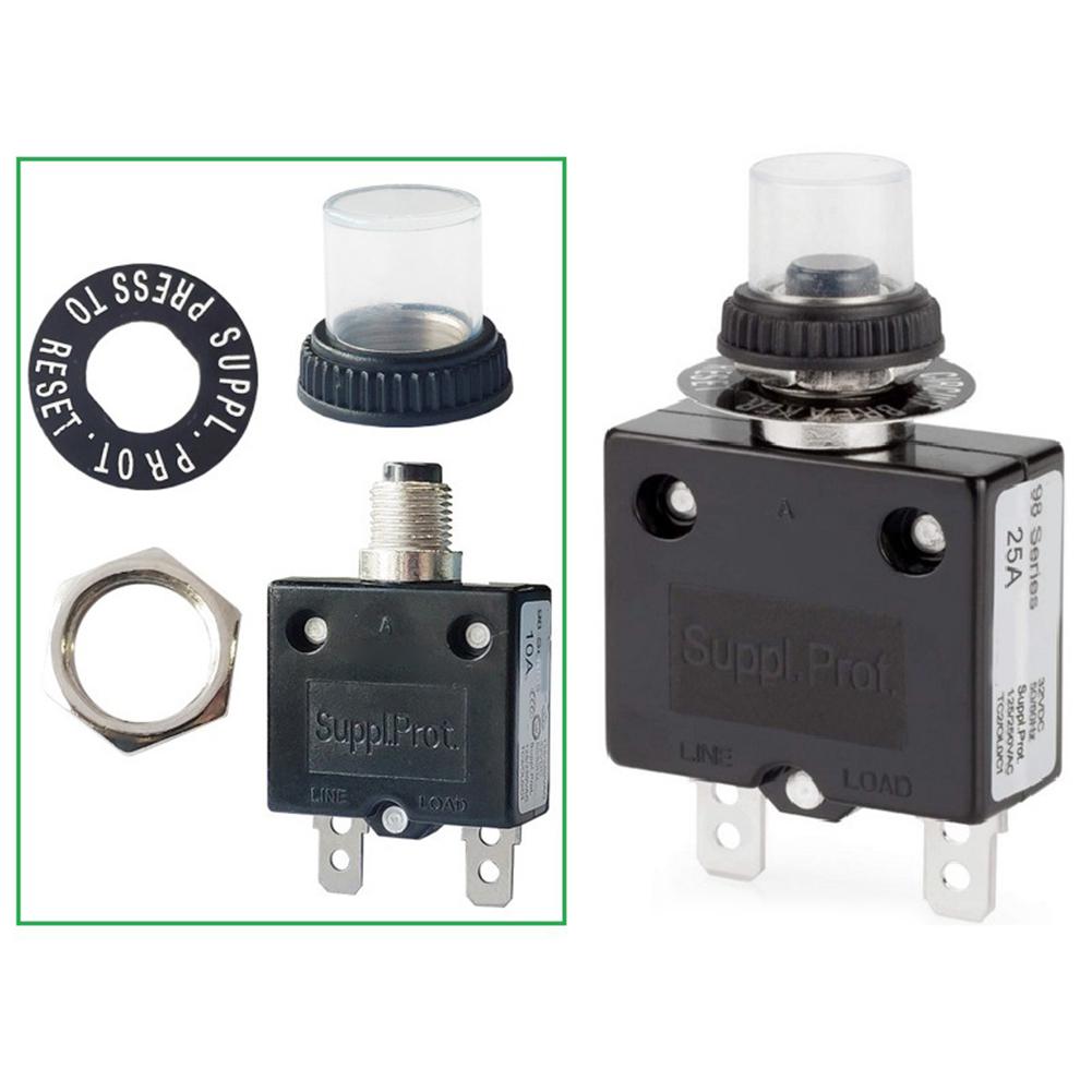 Commercial Appliances Circuit Breaker Versatile Application Electrical Protection Black Dependable Performance