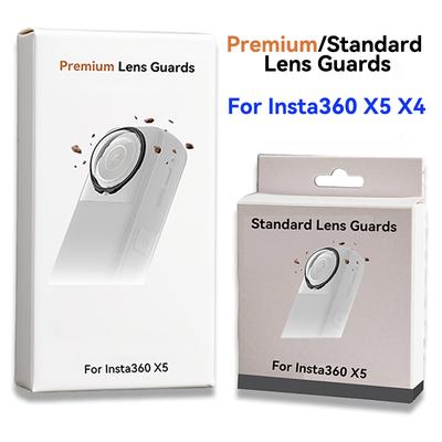 Lens Guards For Insta 360 X5 X4 Plastics / Glass Case Lens Protector Cover for Insta360 X5 X4 Accessories
