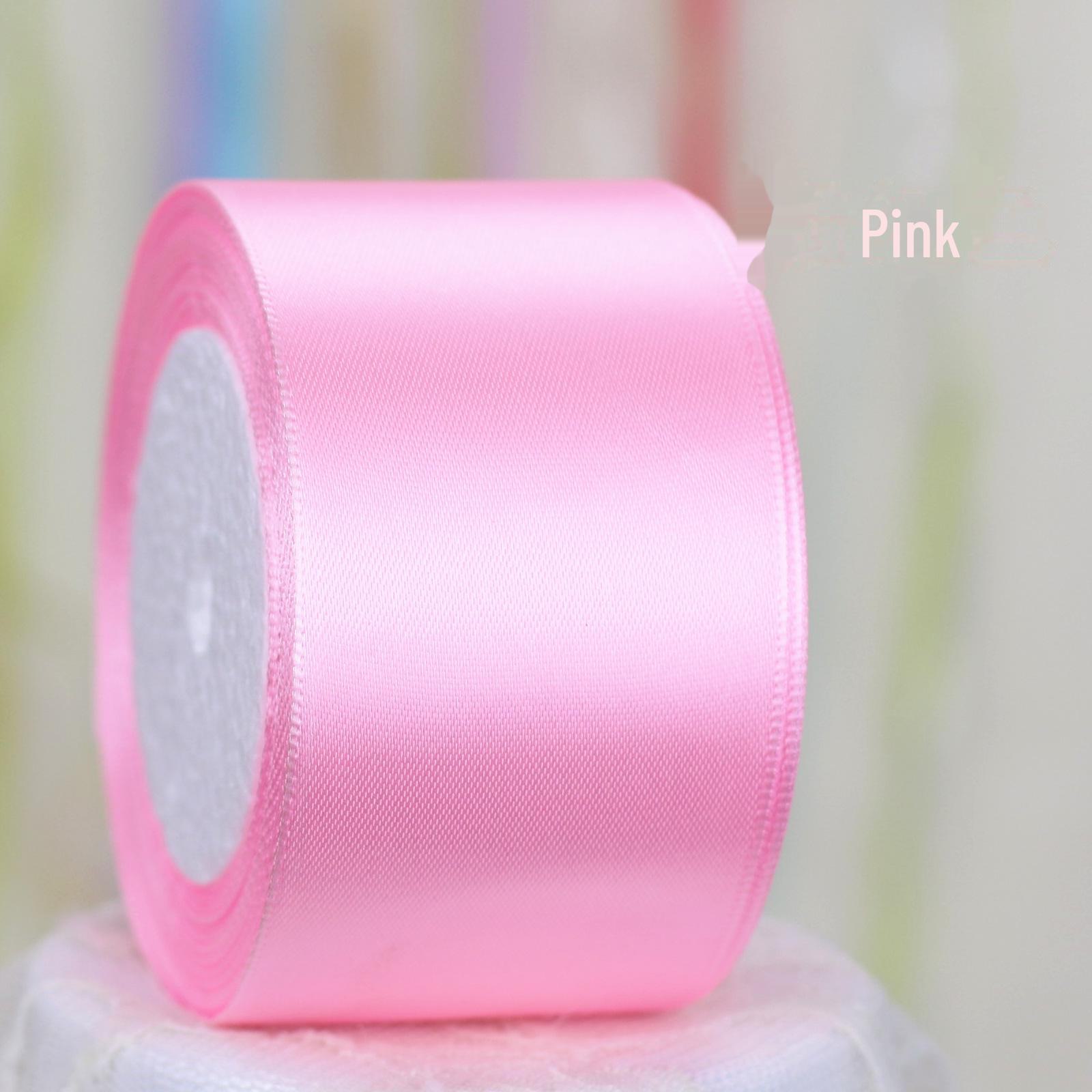 

5 см атласная лента-бантик для тортов и подарочных коробок 5cm 25y/roll