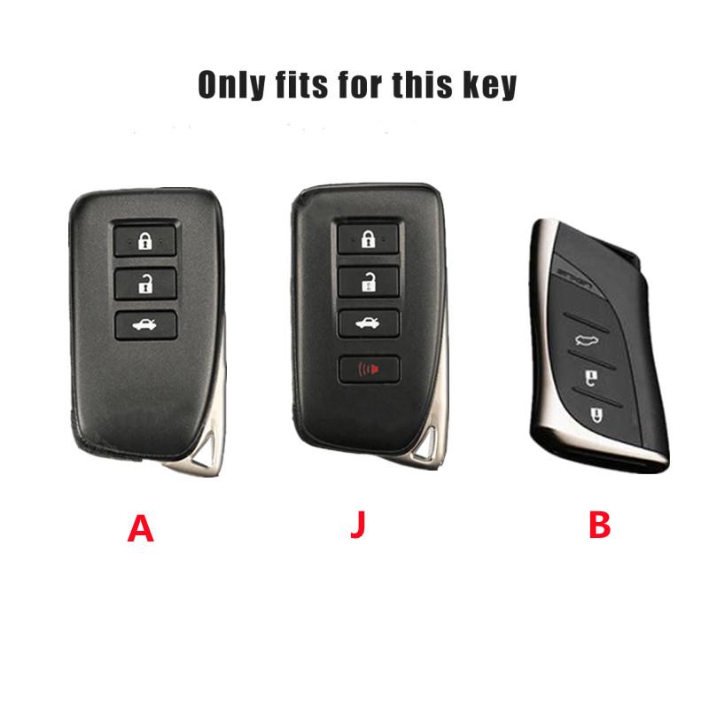 Interior Stickers Leather Car Key Case Cover For Lexus IS ES CT200H NX LX 250 300 350 450H 300H ES300h ES200 UX250h LS350 LS500h