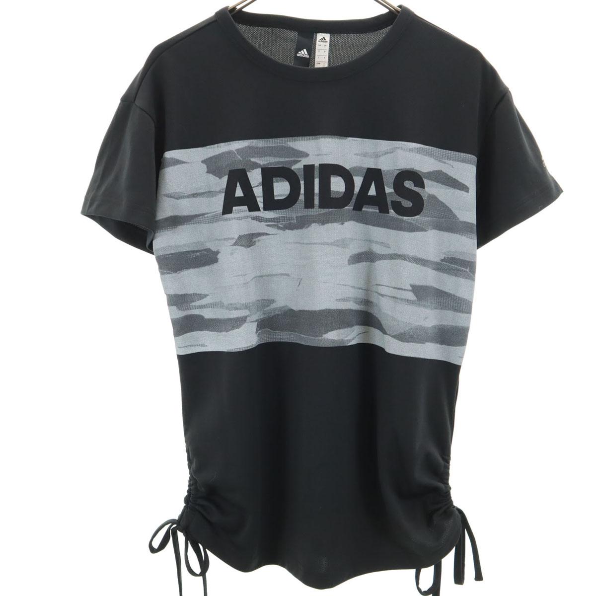 

adidas Футболка с коротким рукавом Cut OT Серия Black Женская Б/У