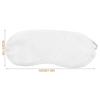 Sleeping Eye Masks Disposable Eye Covers for Protection Use 60Pcs White