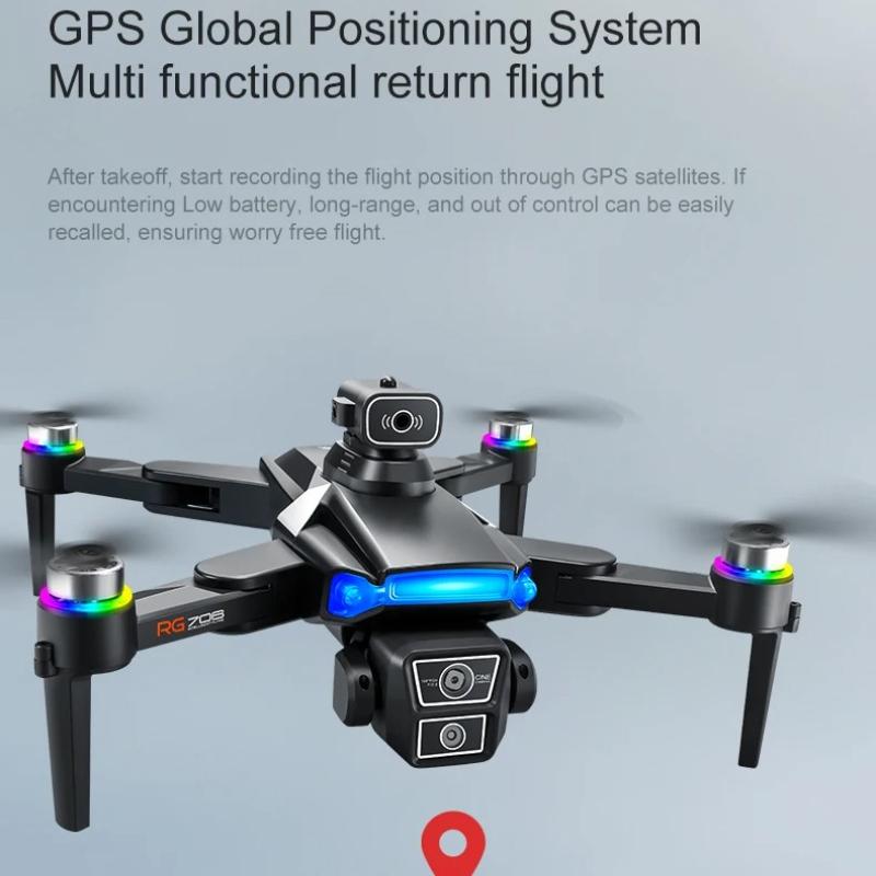 2026 RG706 MAX GPS Drone with 4.5inch Screen Professional 8K HD Camera FPV Dron Brushless 360° Intelligent Obstacle Avoidance RC Quadcopter Toy 5G UAV