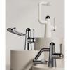 LED Temperature Display Basin Faucet 2 Modes Sprayer LED Light Hot Cold Water Sink Mixer Wash Tap Single Hole Bathroom