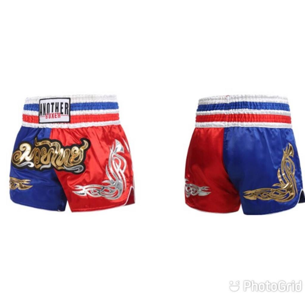 Pantaloncini Boxe Muay Thai Per Bambini | Tessuto Traspirante, Elastico In Vita - Per Kickboxing E MMA - Foto 3