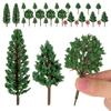 TOYMYTOY Tree Model Set of for Use As Model Railway Miniature and Educational Trees, 38, Trees, Models, Buildings, Gardens, Purposes.