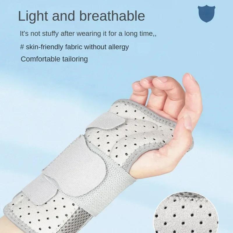 Suport pentru încheietura mâinii, atela respirabilă profesională, bretele pentru încheietura mâinii, bandă de protecție, artrită, tunel carpian, entorsă de mână, tendinită.