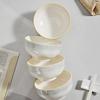 New Style Ceramic Bowl Underglaze Ceramic Tableware Soup Bowl Rice Ramen Noodle Bowl Kitchen Tableware Accessories