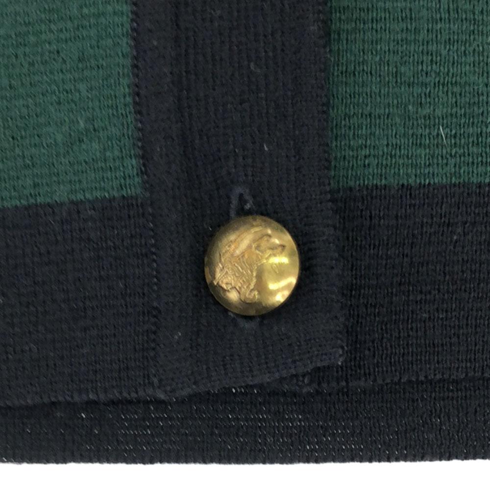 Burberrys 90s wool blend Long sleeve V neck knit cardigan 38 Old Women Used