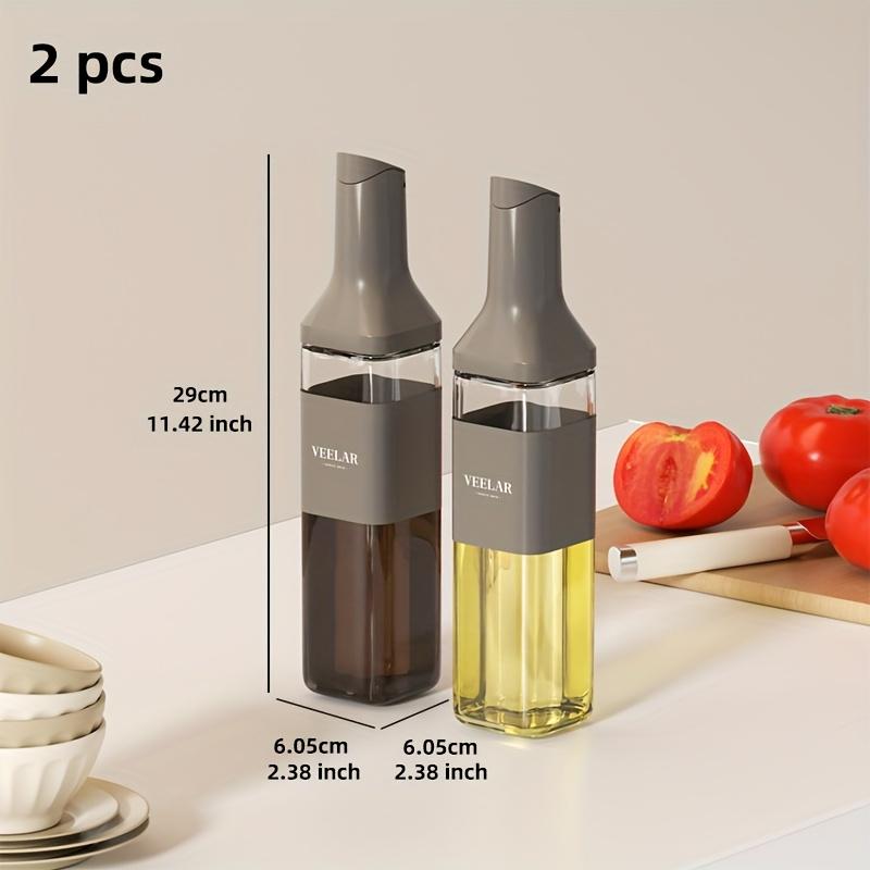 Automatic Glass Oil Bottle Leakproof Kitchen Oil Dispenser Large Capacity for Vinegar Soy Sauc