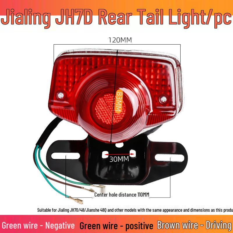 Jialing JH70 Motorcycle Headlight Taillight Turn Signal Assembly