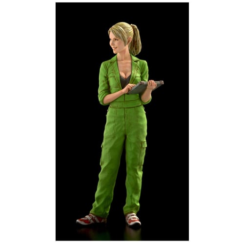 Brick Works Maschinen Krieger Female Mechanic (B) Martina Technician Fortissimo 1/35 Scale Resin Cast Assembly Kit Approximately 47mm Tall S35MUS-2f