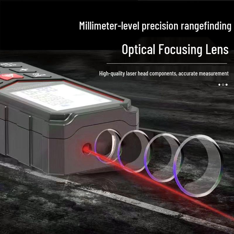 High-Precision Red Light Infrared Laser Rangefinder and Handheld Electronic Measuring Instrument