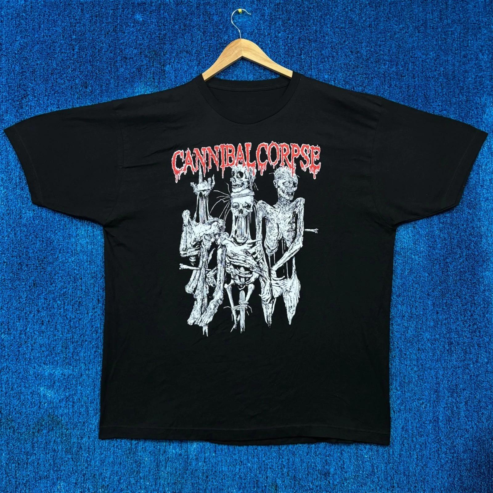 Cannibal Corpse 2024 European Tour Death Metal Band Tee XXL S