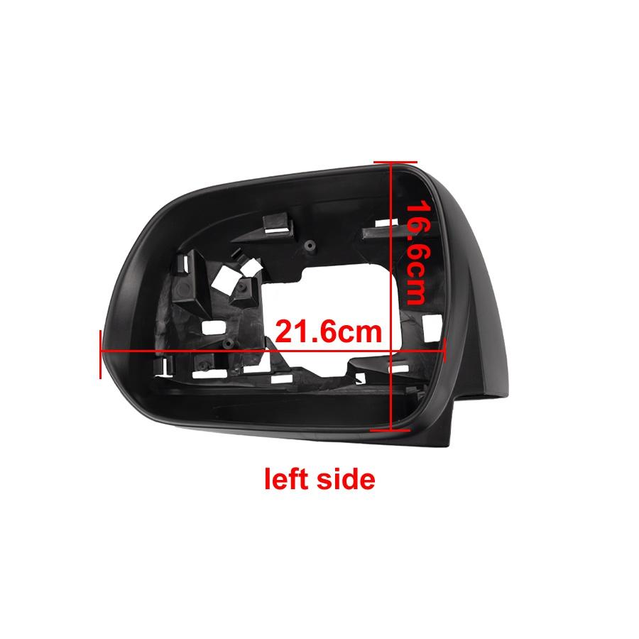 

Для Toyota Highlander 2009 2010 2011 2012 2013 2014 Автомобильные аксессуары Рамка зеркала заднего вида Боковые зеркала заднего вида Крышка 1PCS left side