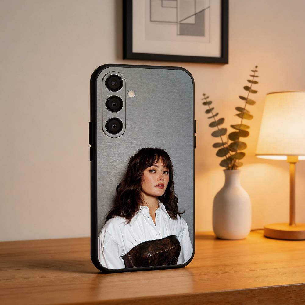 Actor E-Ella P-Purnell Phone Case For Samsung  A73,72,71,A52,51,40,41,A22,A32,31,A13, Soft Black Shell
