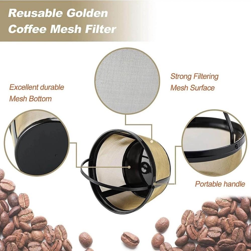 Stainless Steel Coffee Filter Basket Mesh Nylon Coffee Machine Filter  Coffee Accessories