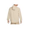 Nike Solid Color Hooded Zip Jacket Men Jackets Beige FB7483-251