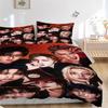 3Pcs Kpop Stars Fashion Bedding Sets For All Sizes New 3D Printed Bed Cover Comforter Duvet Cover Pillowcase Bedroom Decoration