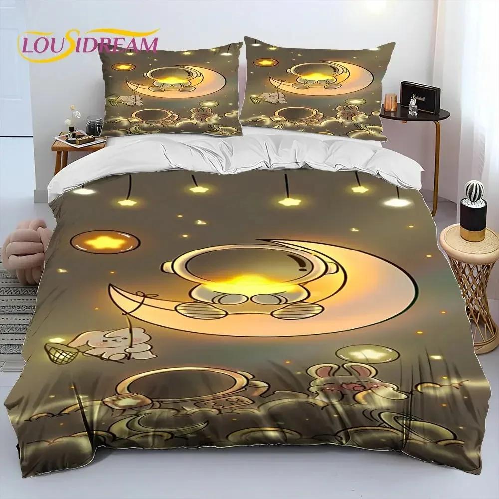 Comforter Astronaut Space Cartoon Comforter Bedding Set Bed Set King Queen Size Bedding Set For Child
