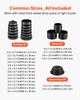 Wheel Bearing Press Kit, 23 PCS FWD Bearing Puller Tools, for Front Wheel Drive Bearing Removal and Installation, Wheel Bearing Tool with Sliding