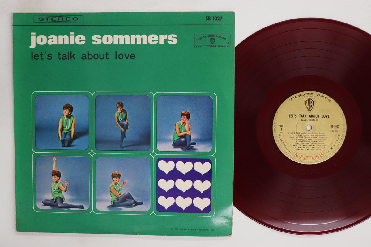 Виниловая пластинка JOANIE SOMMERS  Lets Talk About Love SB1027  1963 Япония Джаз Б/у