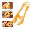 Ergonomic Stainless Steel Garlic Peelers Kitchen Utensils With Rusts Proof Design For Quick Simple Vegetable Peeling