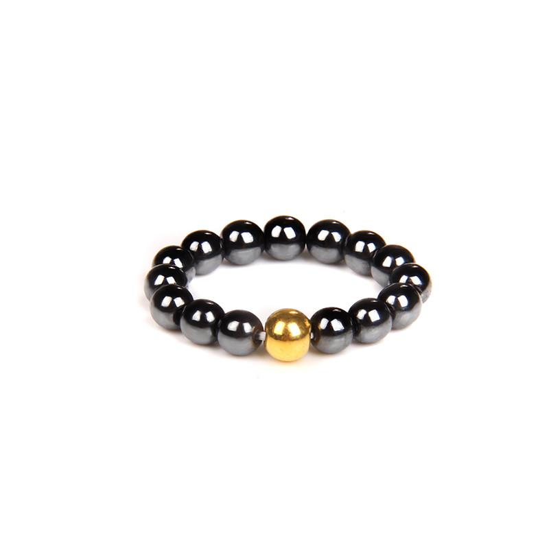 4mm Beads Rings For Women Men Trendy Cuboid Beaded Rings Chakra Healing Quartzs Finger Rings Handmade Hit Rings Jewelry Party