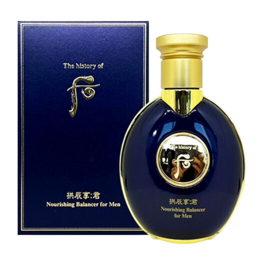 

The history of whoo Gongjinhyang Gun Питательный балансир для мужчин 140 мл Корейский травяной увлажняющий и восстанавливающий тонер Мужское увлажнение и энергия K-Beauty 140ml