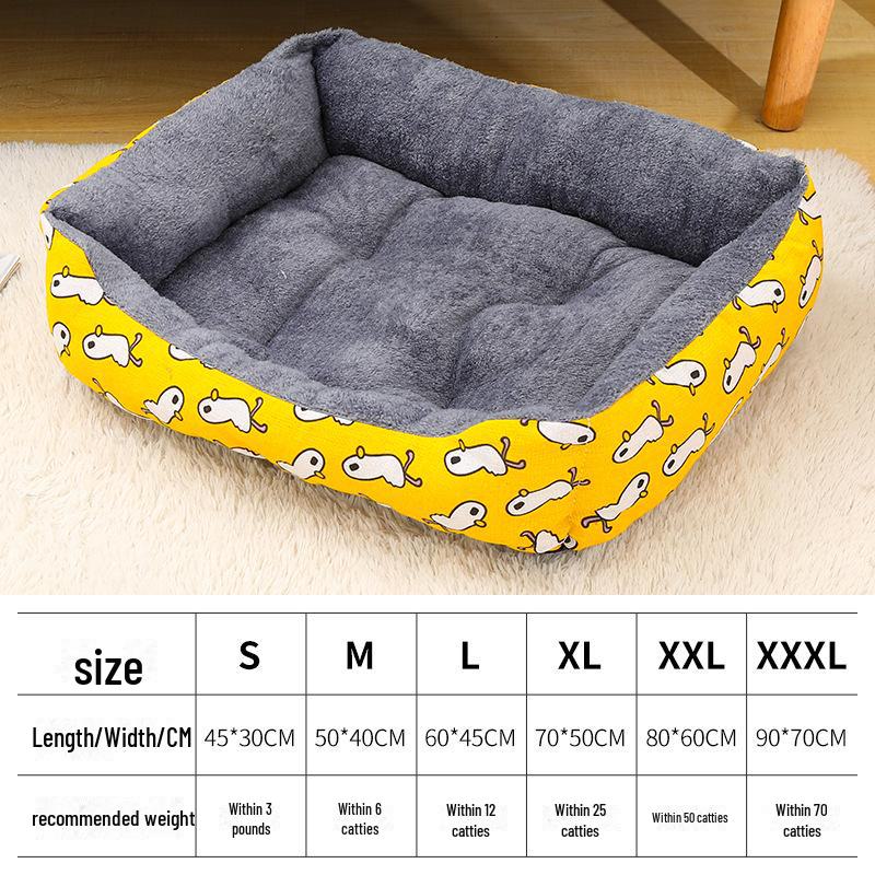 

Універсальний будиночок для домашніх тварин з теплою підстилкою для собак і котів - Підходить для всіх сезонів M 50*40cm (within 6 lbs)