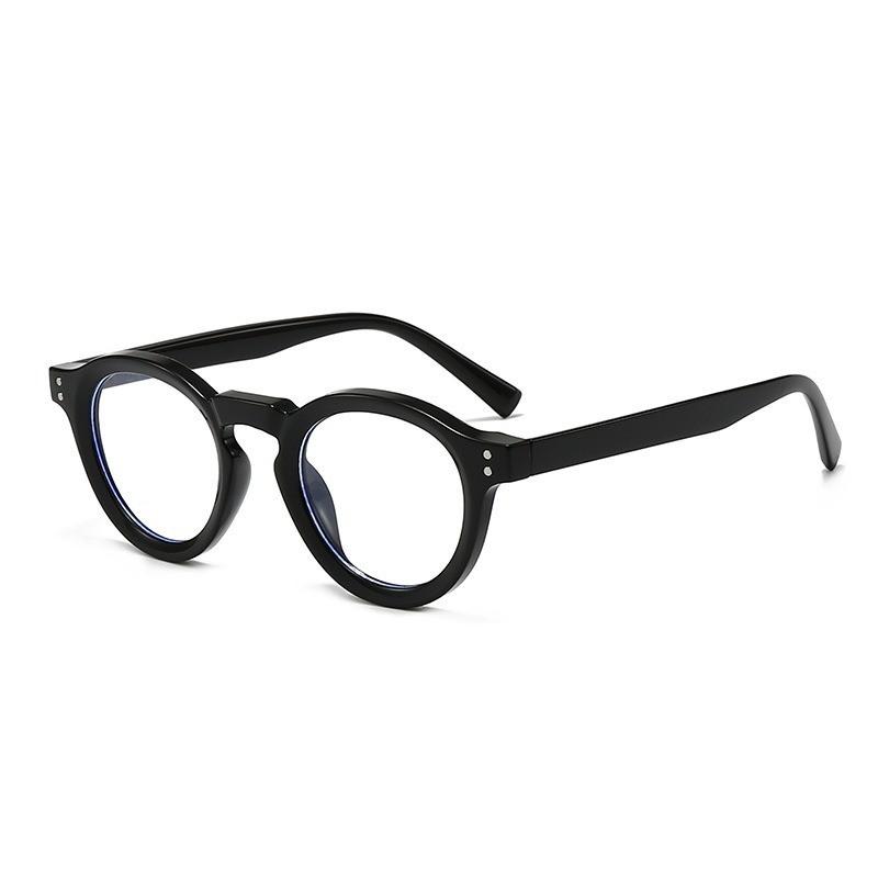 Vintage Round Frame Sunglasses For Men And Women Uv400 Sun Protection With Blue Light Blocking For Outdoor Activities
