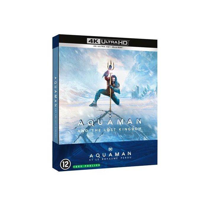 Aquaman Et Le Royaume Perdu Steelbook Blu-ray 4K Ultra HD