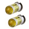 2pcs H3 LED Fog Lights Bulb 80W 16LED High Power Yellow White Lighting DRL Bulb Replacement For Car Truck Motorcycle Accessories
