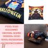 Double-sided Printed Plush Pillow Toy For Halloween Decoration Cartoon Character Style 40cm*40cm Lightweight