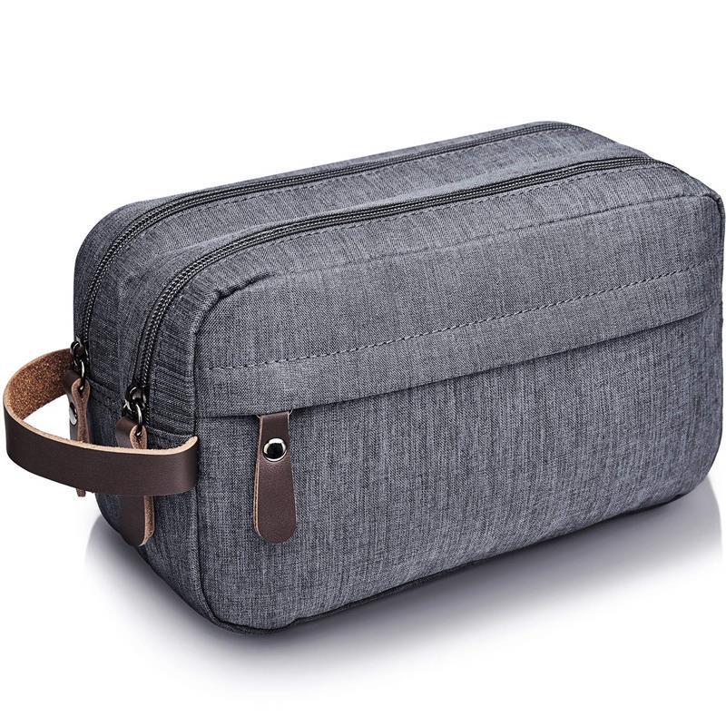 

European-Style Men s Large Capacity Waterproof Travel Toiletry Bag серый